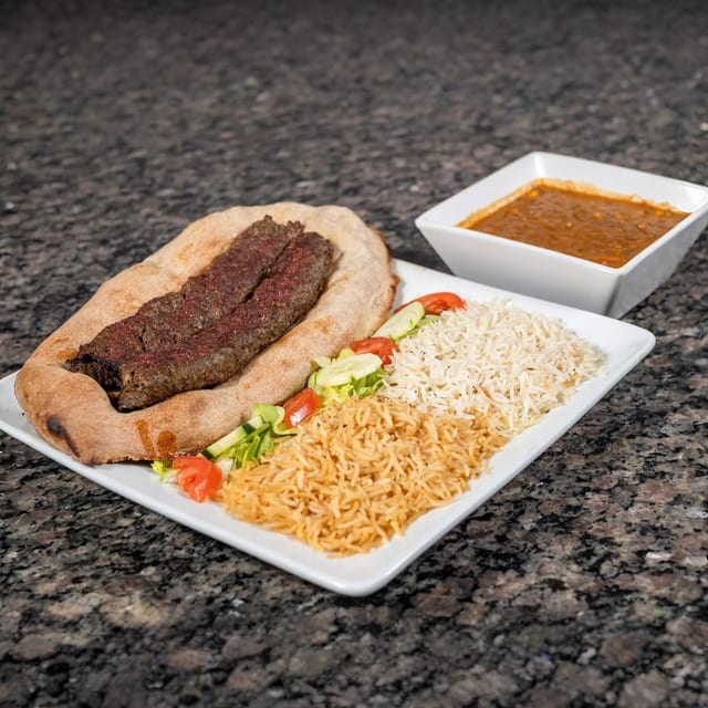 K4. Kubideh Kabob.